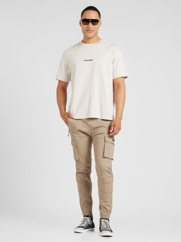 T-Shirt 'IN THE STANDS' Abercrombie & Fitch en gris