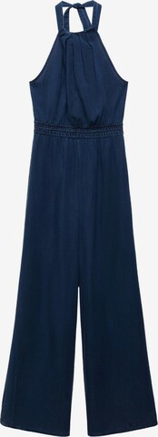 MANGO Jumpsuit 'Milos' in Blauw: voorkant