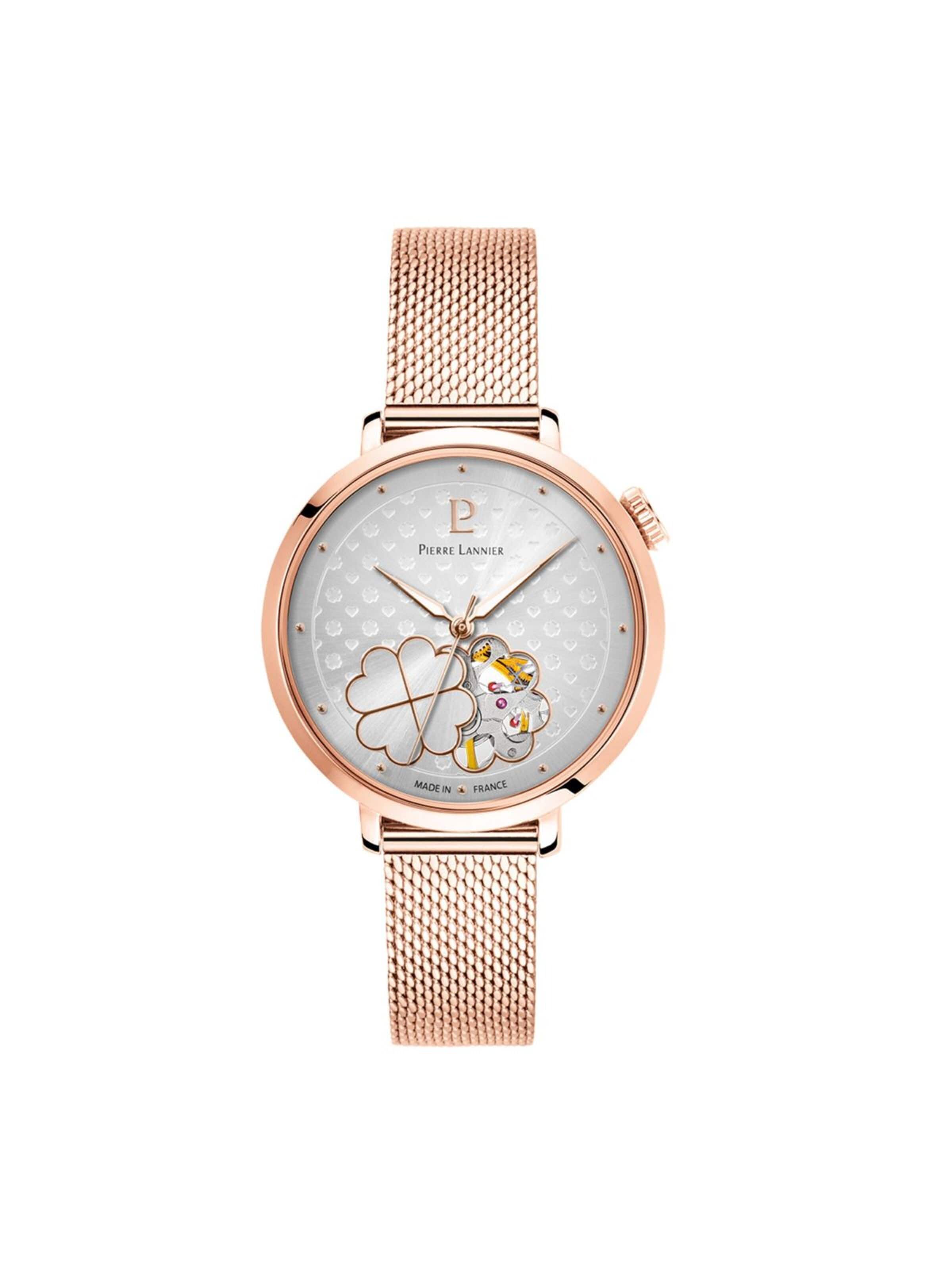 Montre à affichage analogique 'Esperance' Pierre Lannier en argent : devant