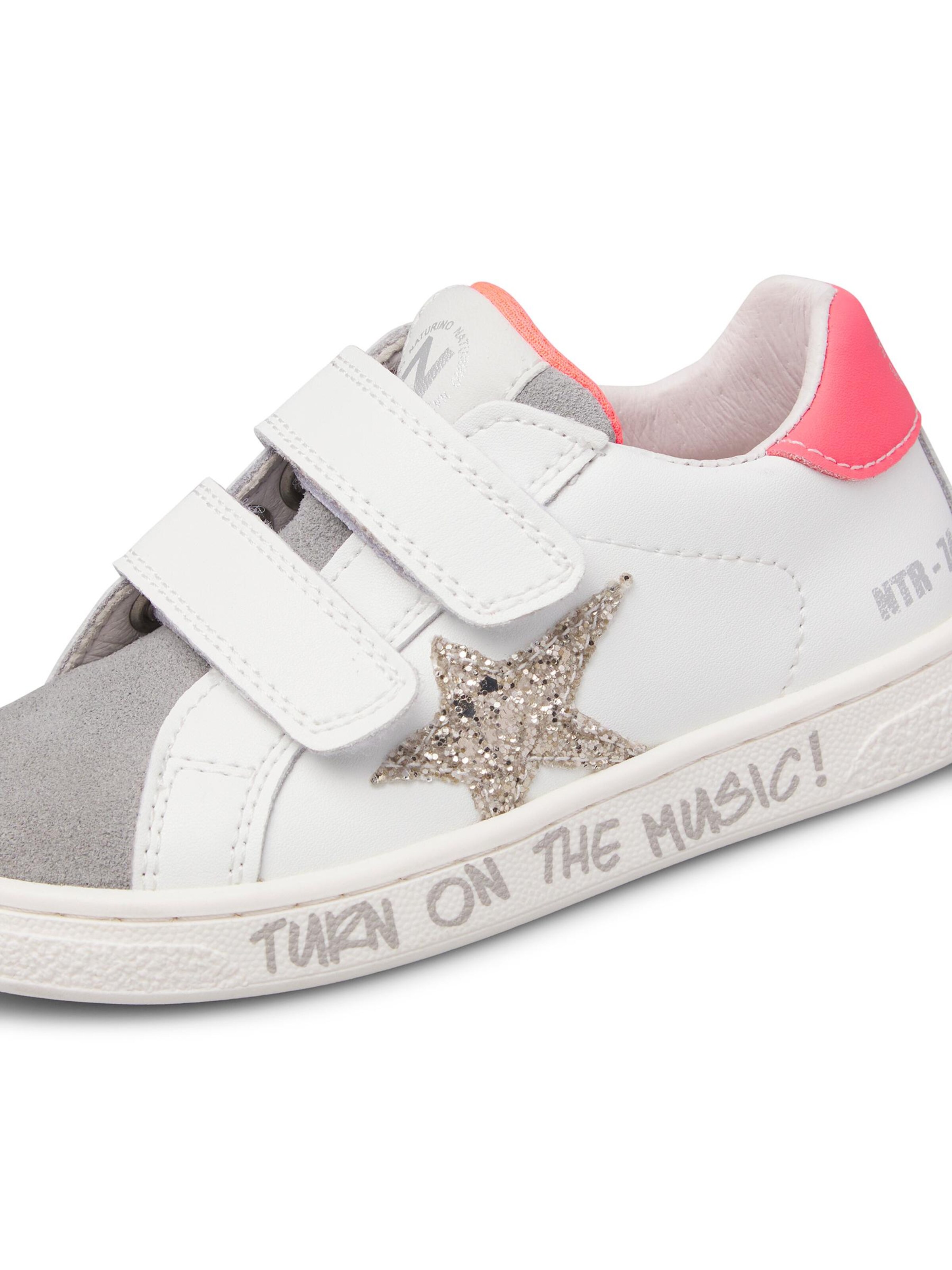 Baskets 'PINN VL.' NATURINO en blanc