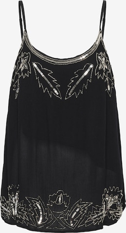 CULTURE Top 'CUcianna' in Zwart: voorkant