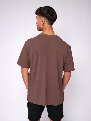 Maglietta 'Essential Oversized T-shirt' di Fortex Fitness in marrone