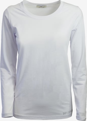 Influencer - Camiseta en blanco: frente