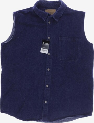 AMERICAN VINTAGE Vest in 5XL in Blue: front