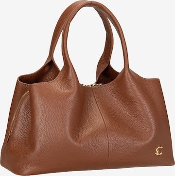 Coccinelle Handtasche 'Coccinellenell' in Braun: Vorderseite