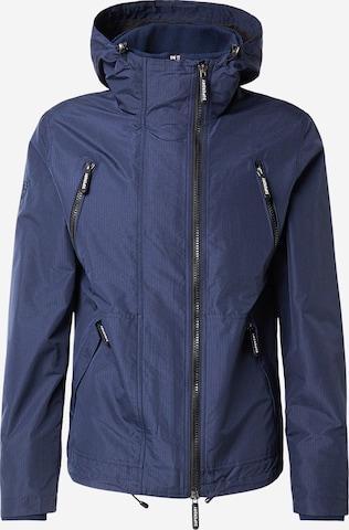 Geacă de primăvară-toamnă de la Superdry & Co pe albastru: față