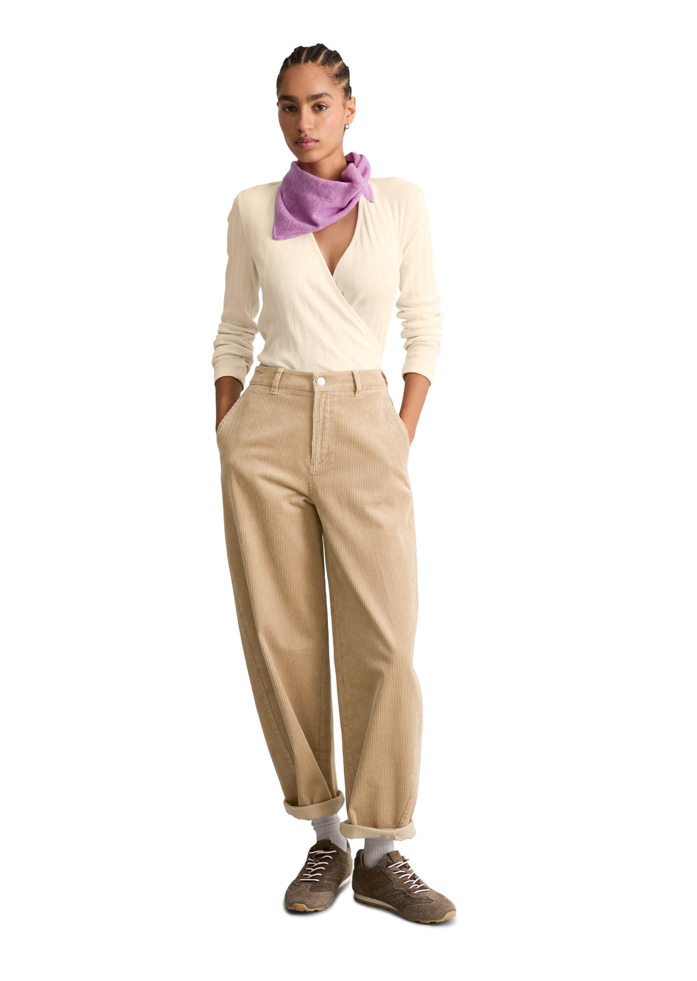 Marc O'Polo DENIM Vat Broek 'Airin ' in Beige