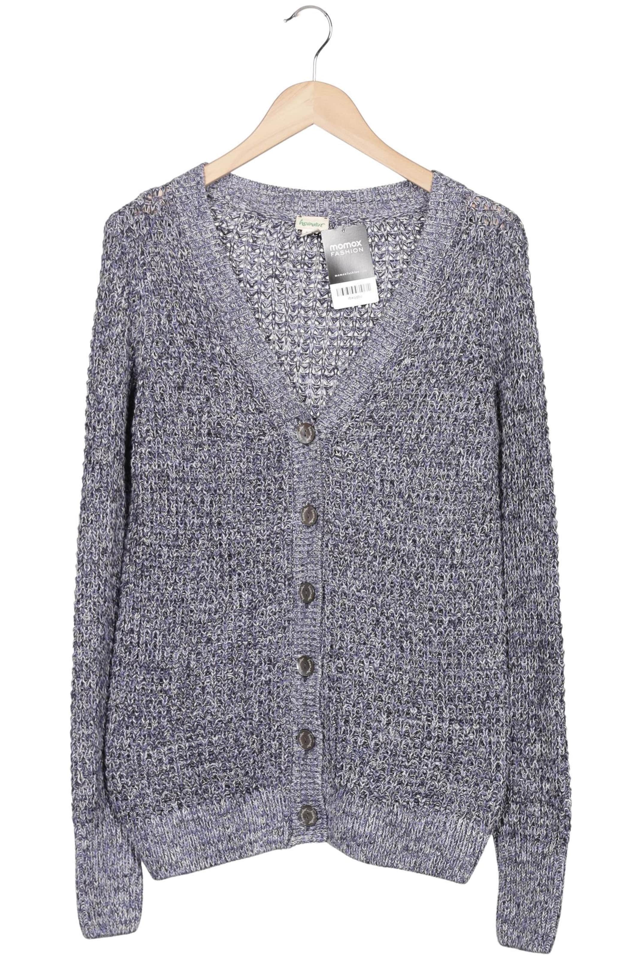 hessnatur Sweater & Cardigan in L in Blue: front