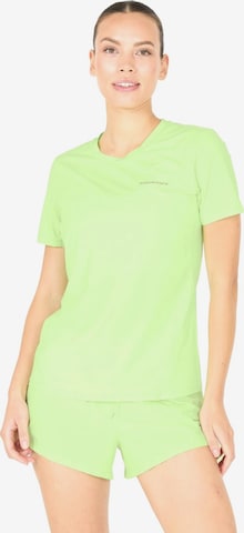 ENDURANCE Funktionsbluse 'Nan W SS Tee' i grøn: forside
