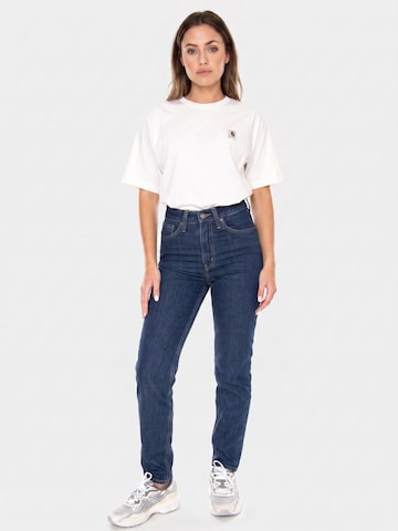 LEVI'S ® Luźne Jeansy '80s Mom Jean Running Errands Dark Indigo Flat Finish' w kolorze niebieski