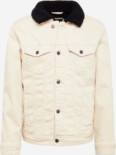 HOLLISTER Veste mi-saison 'SHERPA' en crème / noir, Vue avec produit