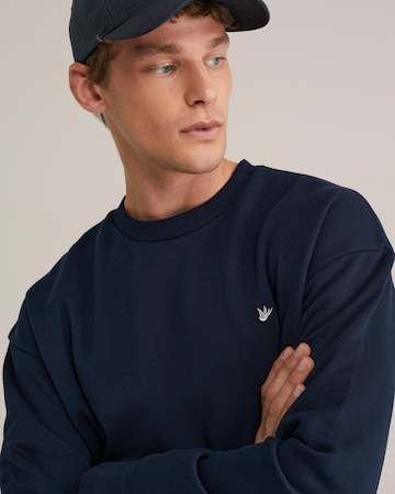 WE Fashion Sweatshirt in Blauw