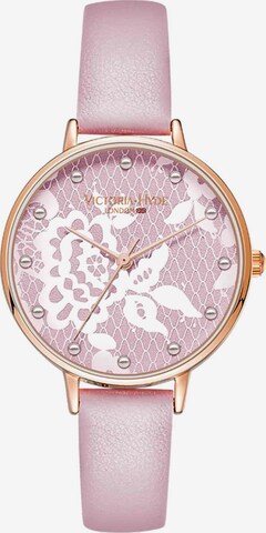 Orologio analogico 'Croxley' di Victoria Hyde in rosa: frontale