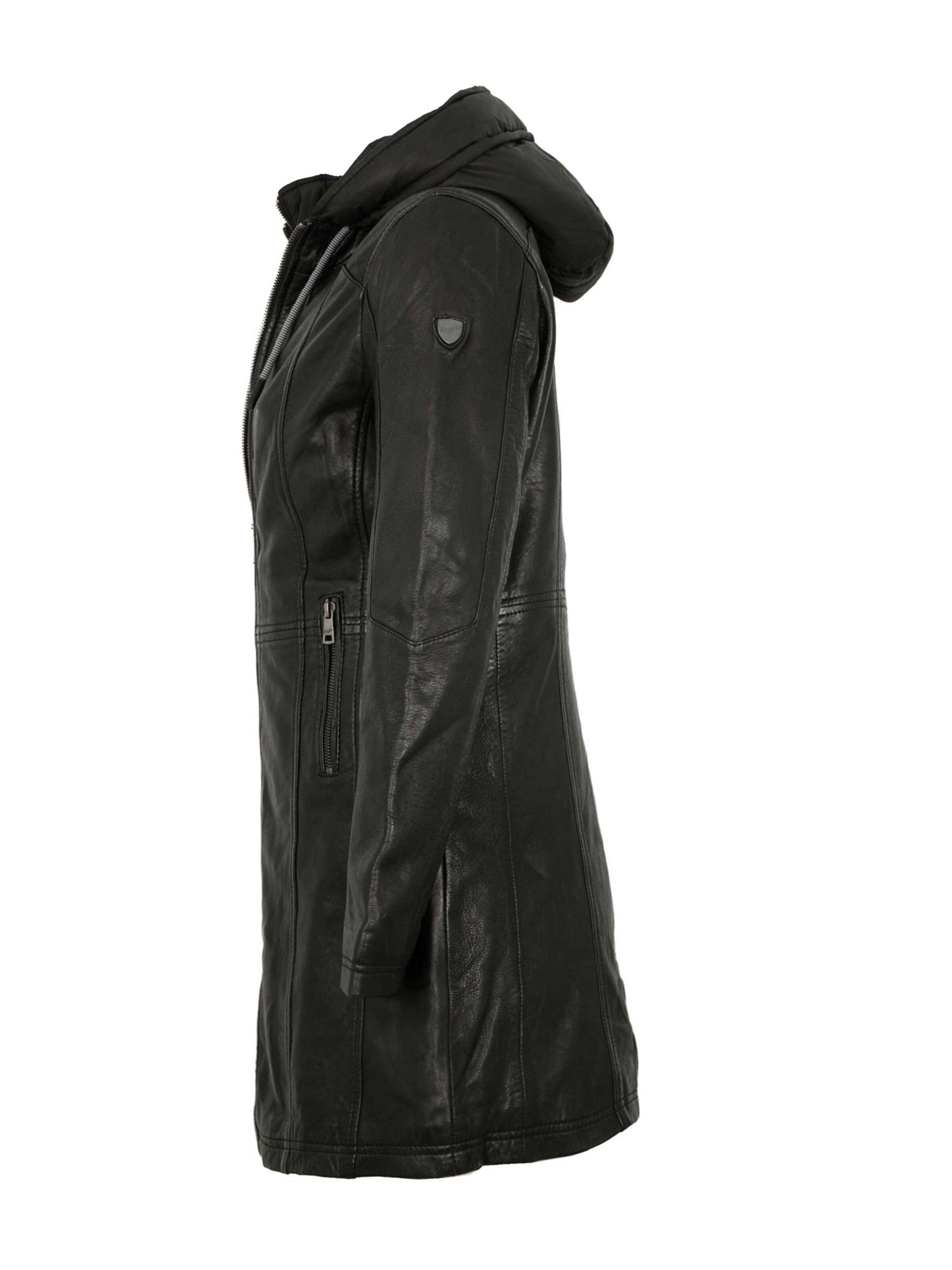 Mauritius Between-Seasons Coat 'MWMilene' in Black