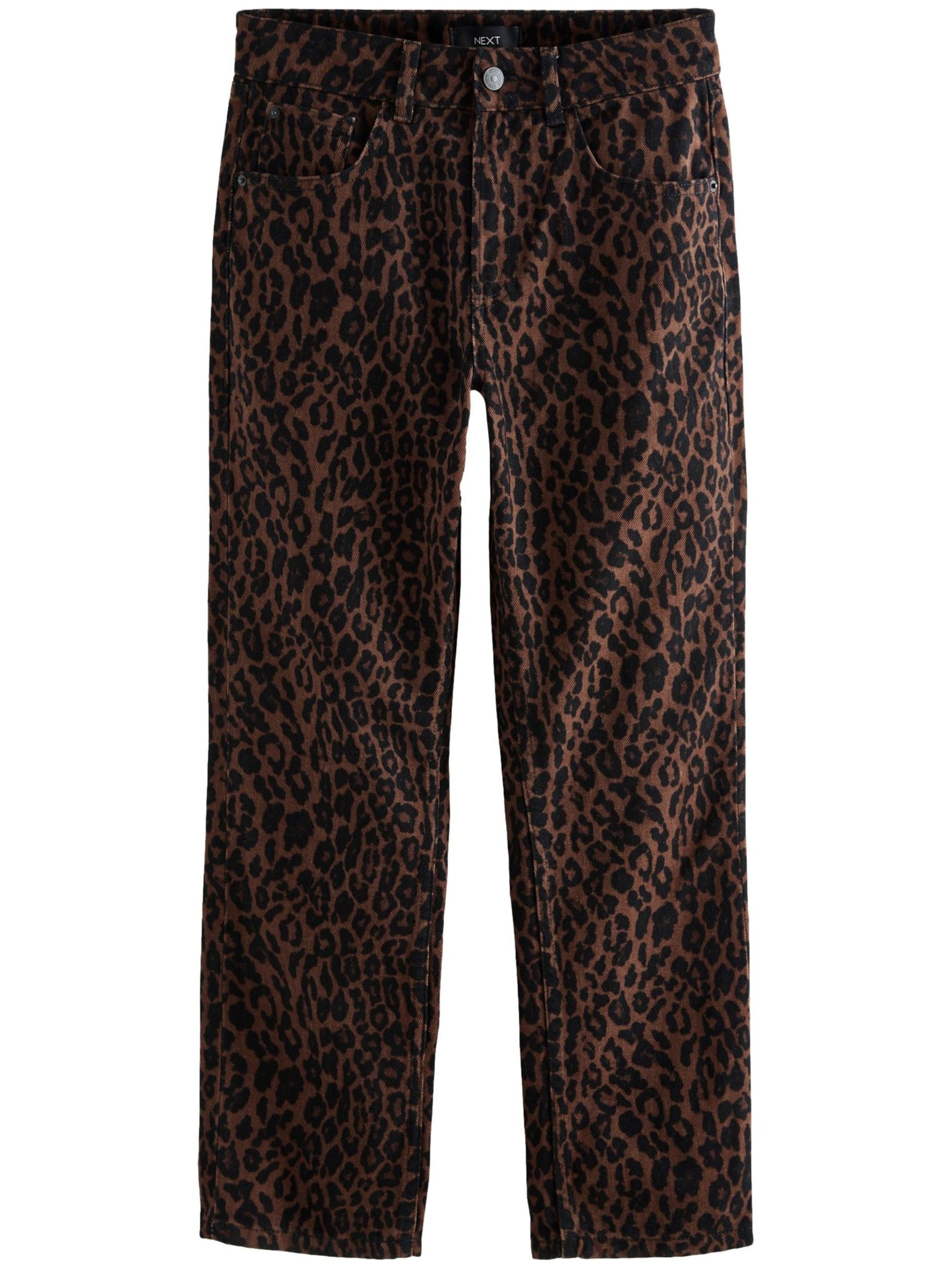 Next regular Jeans i brun: forside