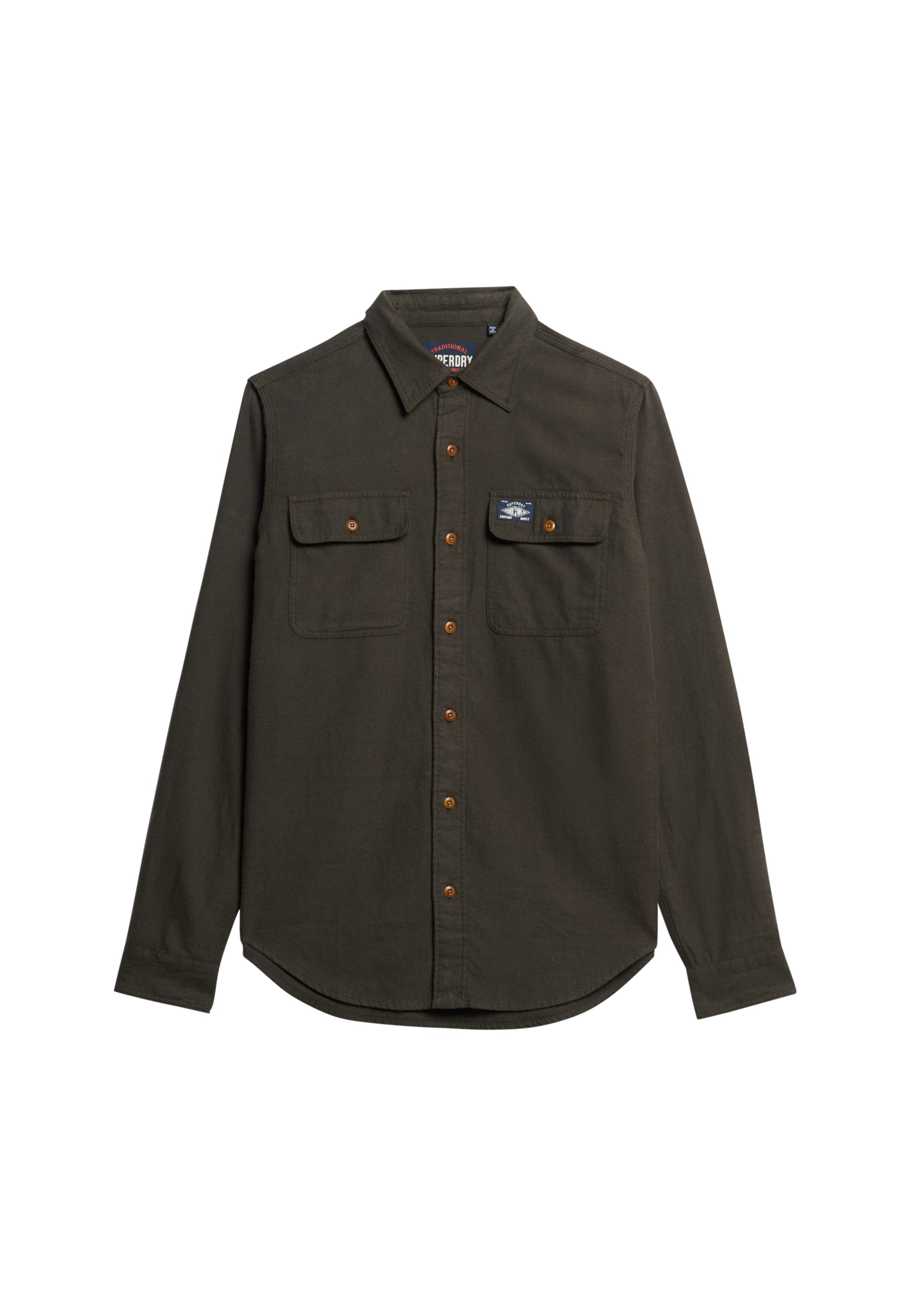 Chemise 'Trailsman' Superdry en vert : devant