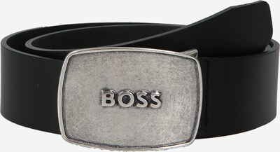 BOSS Cinturón en negro / plata, Vista del producto