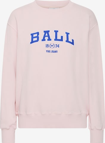 Ball Sweatshirt 'Taylor' in Pink: Vorderseite