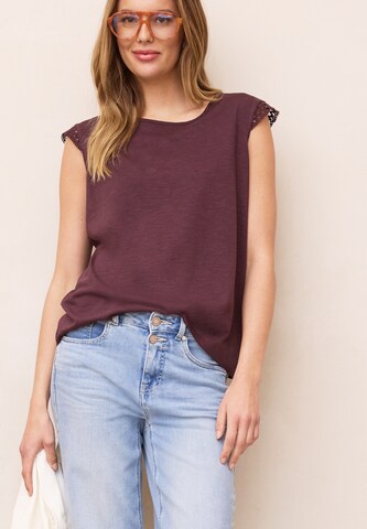 Street One Studio Shirt in Purple