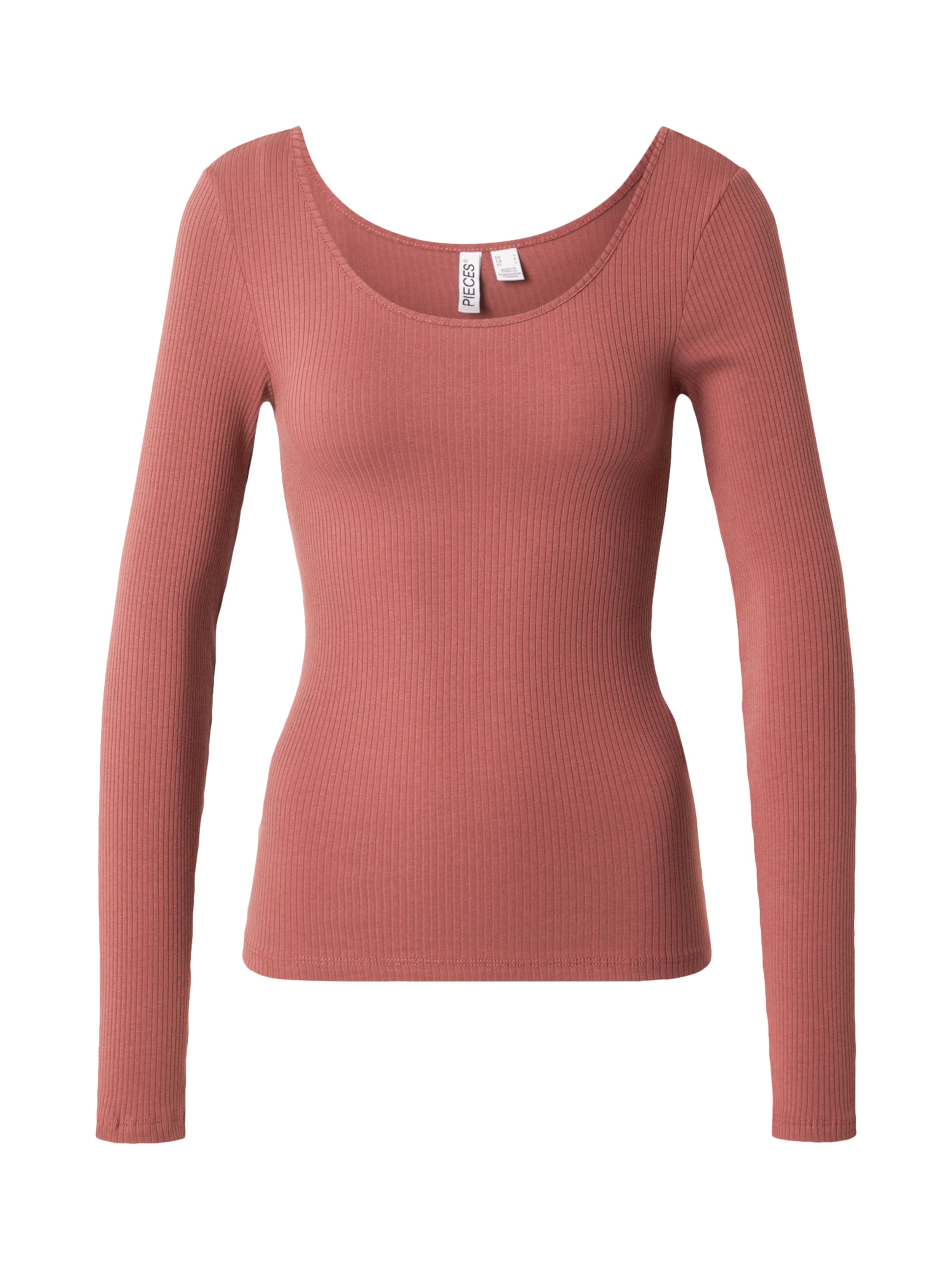 PIECES Shirt 'PCKITTE' in Rood: voorkant