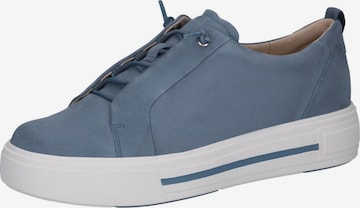 Baskets basses CAPRICE en bleu : devant