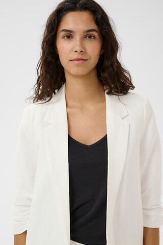 SOAKED IN LUXURY - Blazer 'SLRagna' em branco