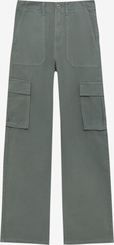 regular Pantaloni cargo di Pull&Bear in verde: frontale