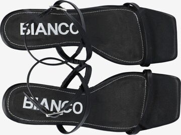 Bianco Strap Sandals 'LULU' in Black