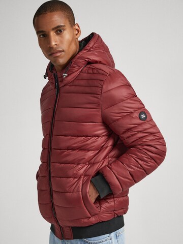 Pepe Jeans Winter Jacket ' BILLY ' in Red