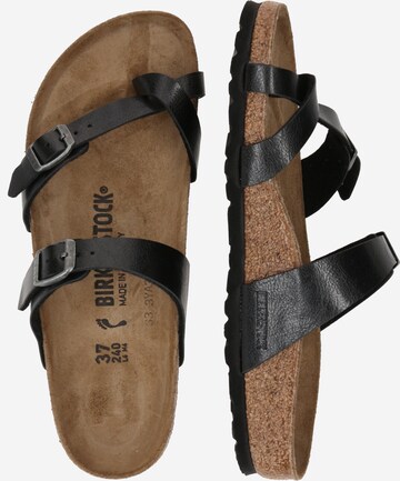 BIRKENSTOCK T-bar sandals 'Mayari' in Black