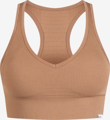 Haut de sport Smilodox en marron : devant