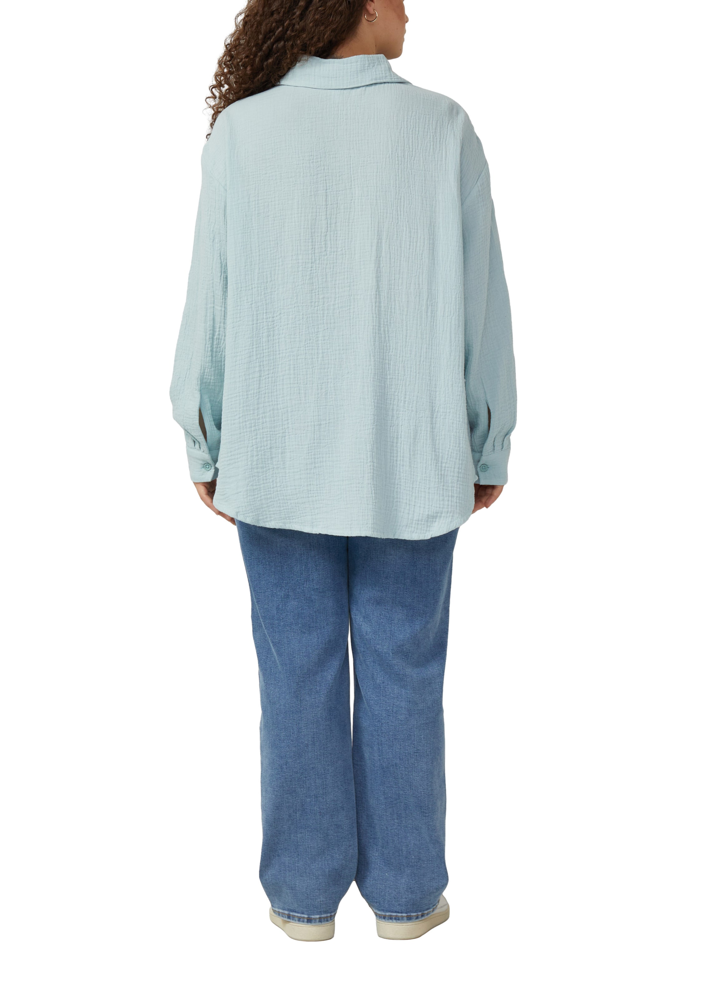 QS Blouse in Blauw