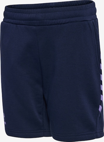 Hummel Regular Workout Pants 'Staltic' in Blue