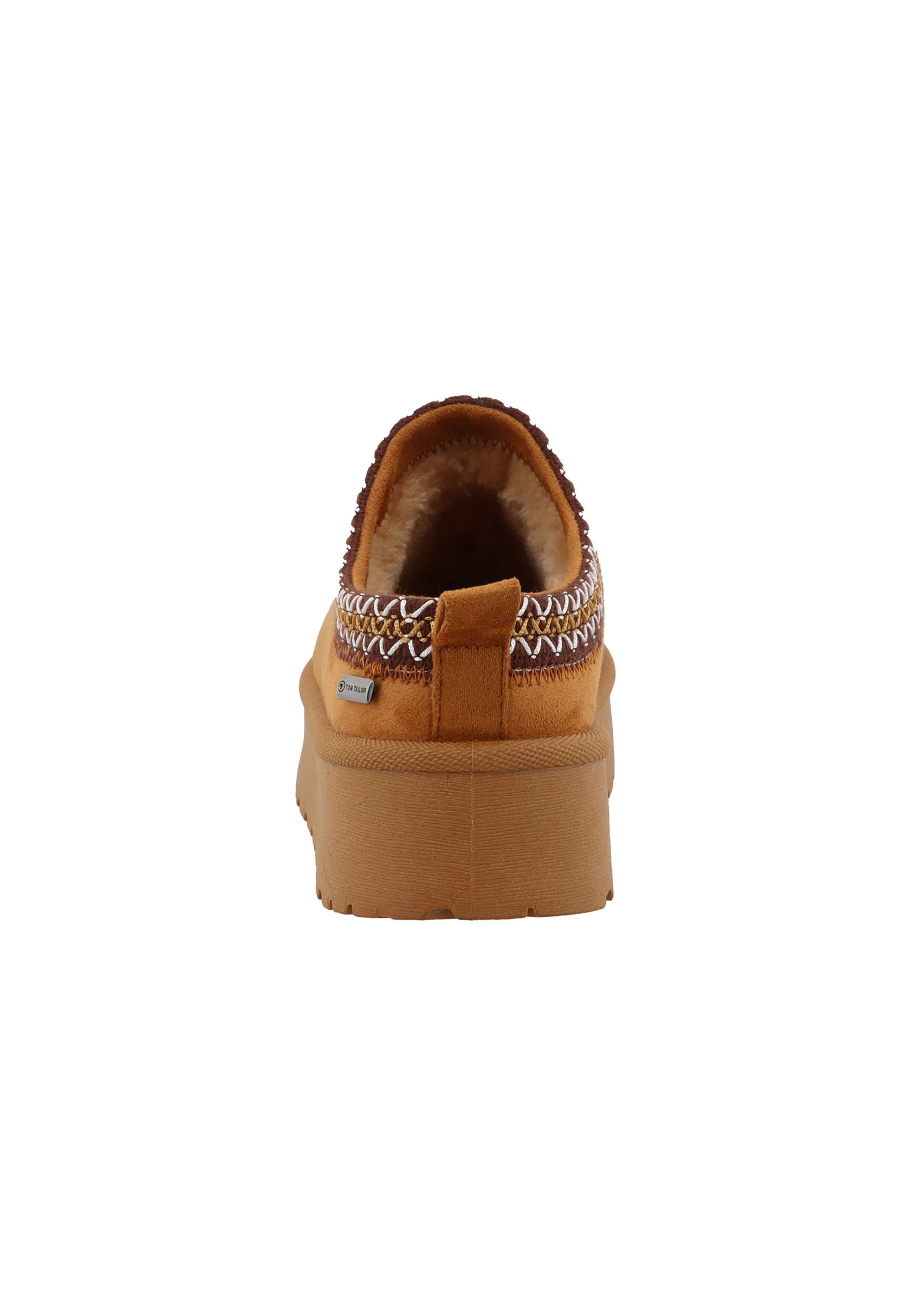 TOM TAILOR - Zapatillas de casa en marrón