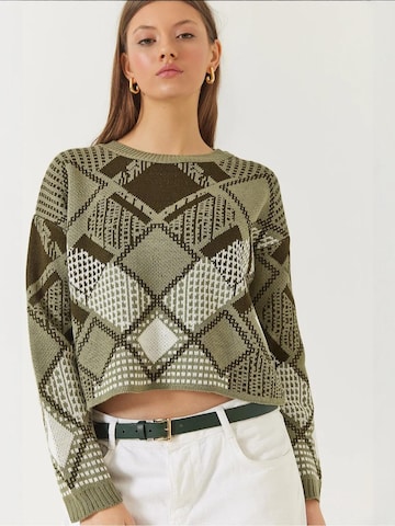 Bianco Lucci - Pullover em verde