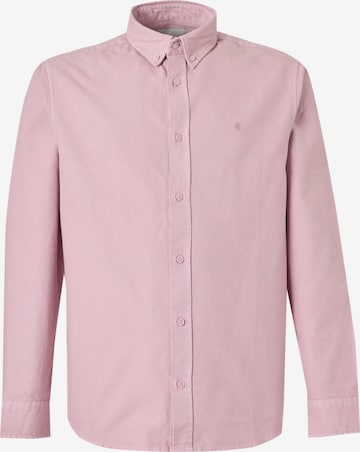 Carhartt WIP Рубашка 'Bolton' в Ярко-розовый: спереди