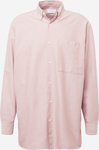 Regular fit Camicia di TOPMAN in rosa: frontale