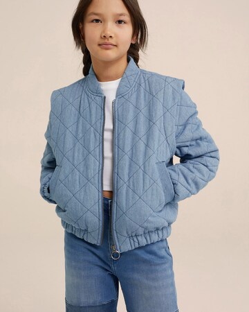 WE Fashion Between-season jacket in Blue