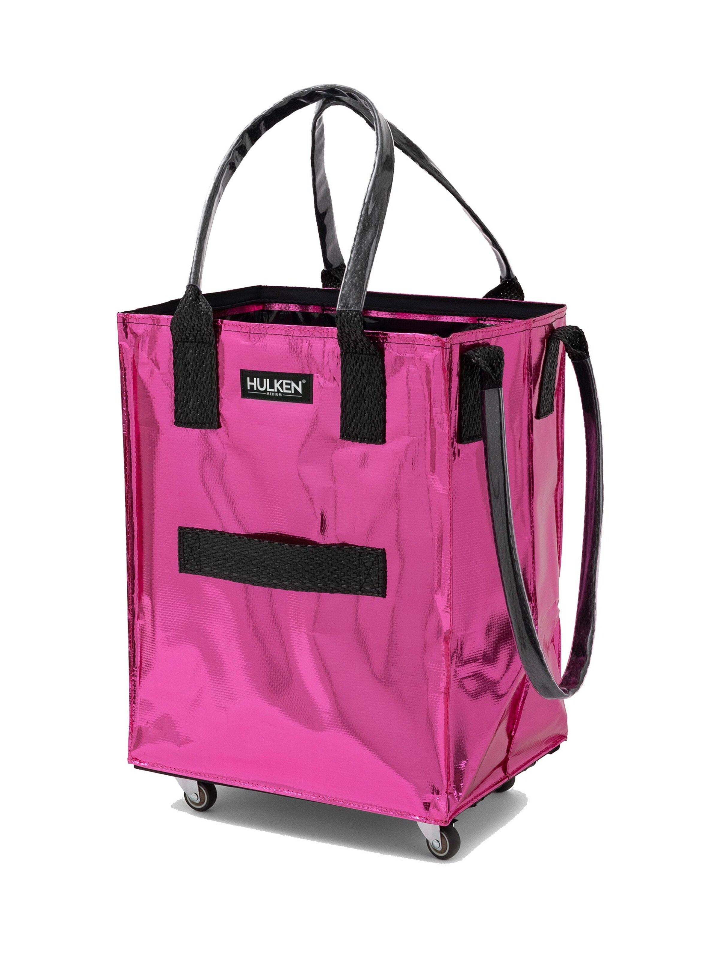 Shopper 'Hulken Rolling Tote' di HULKEN in rosa: frontale
