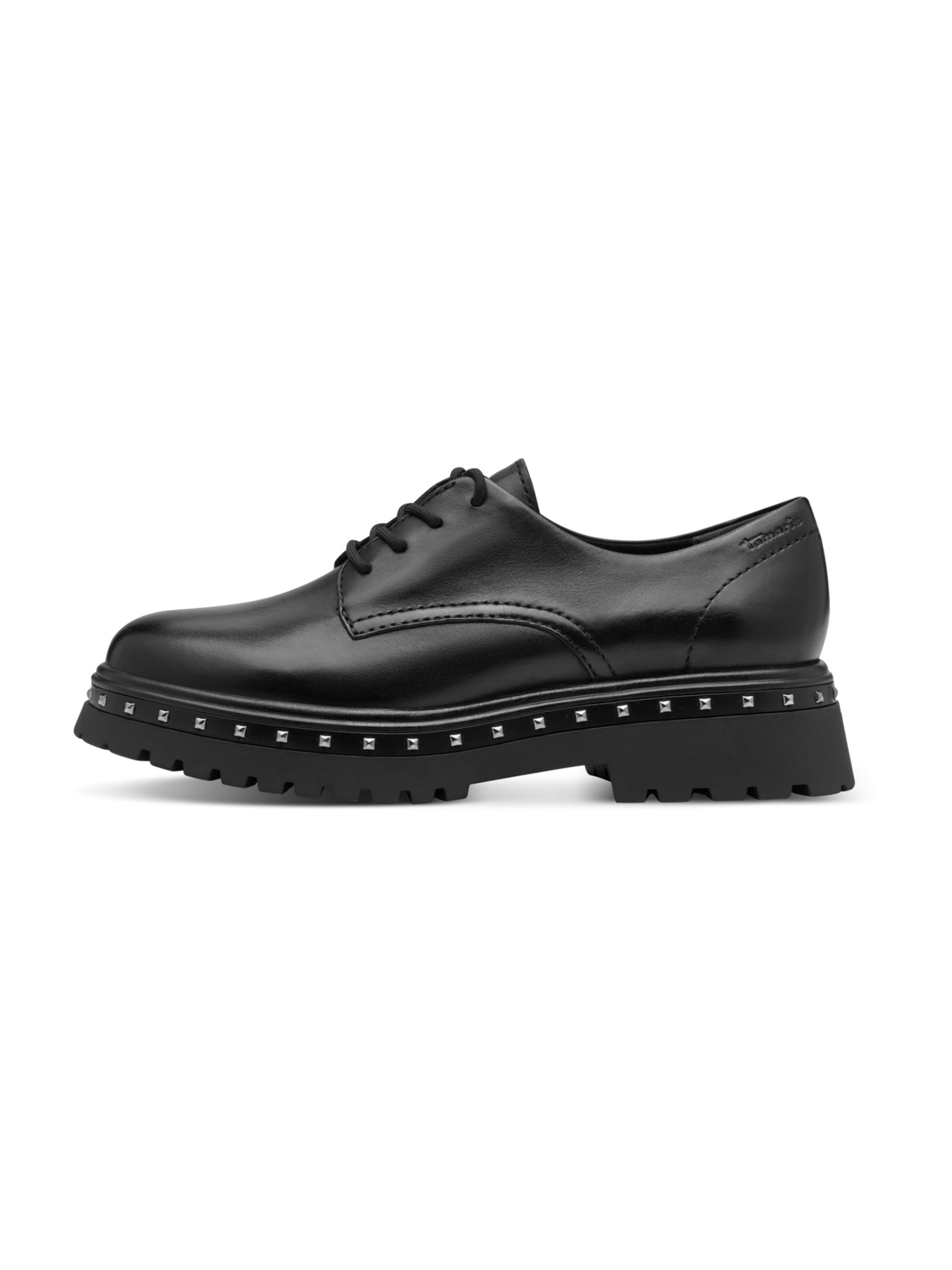 Tamaris Lace-Up Shoes in Black
