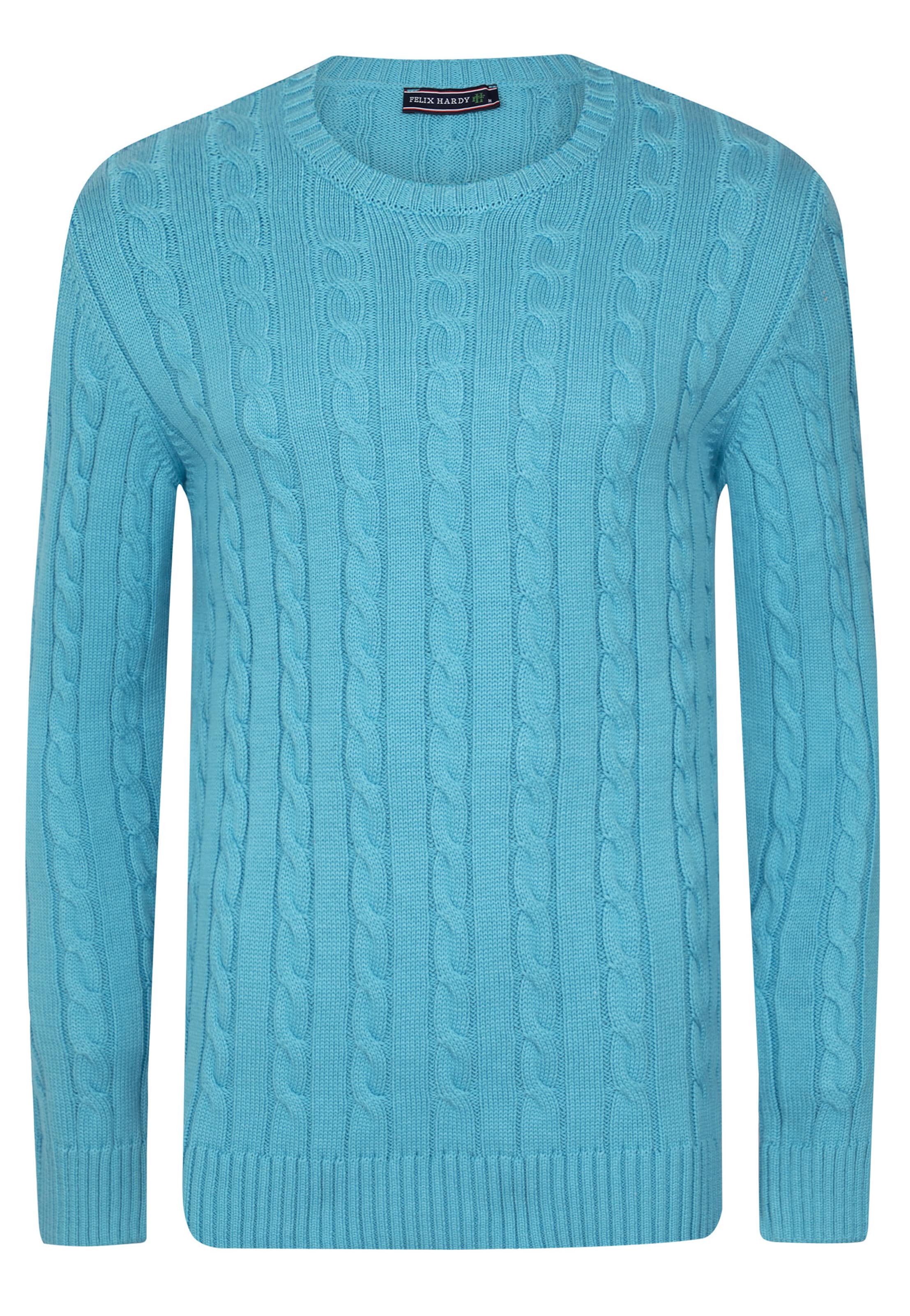 Felix Hardy Пуловер в синьо: отпред