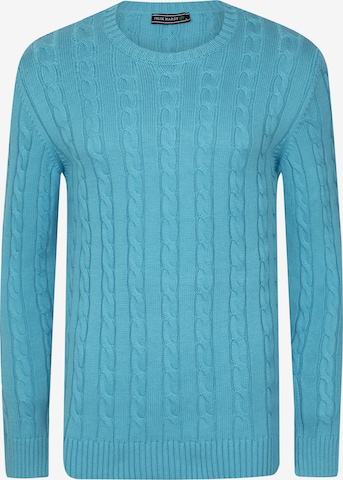 Pull-over Felix Hardy en bleu : devant