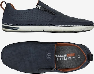 bugatti Halbschuh 42 in Blau: Vorderseite