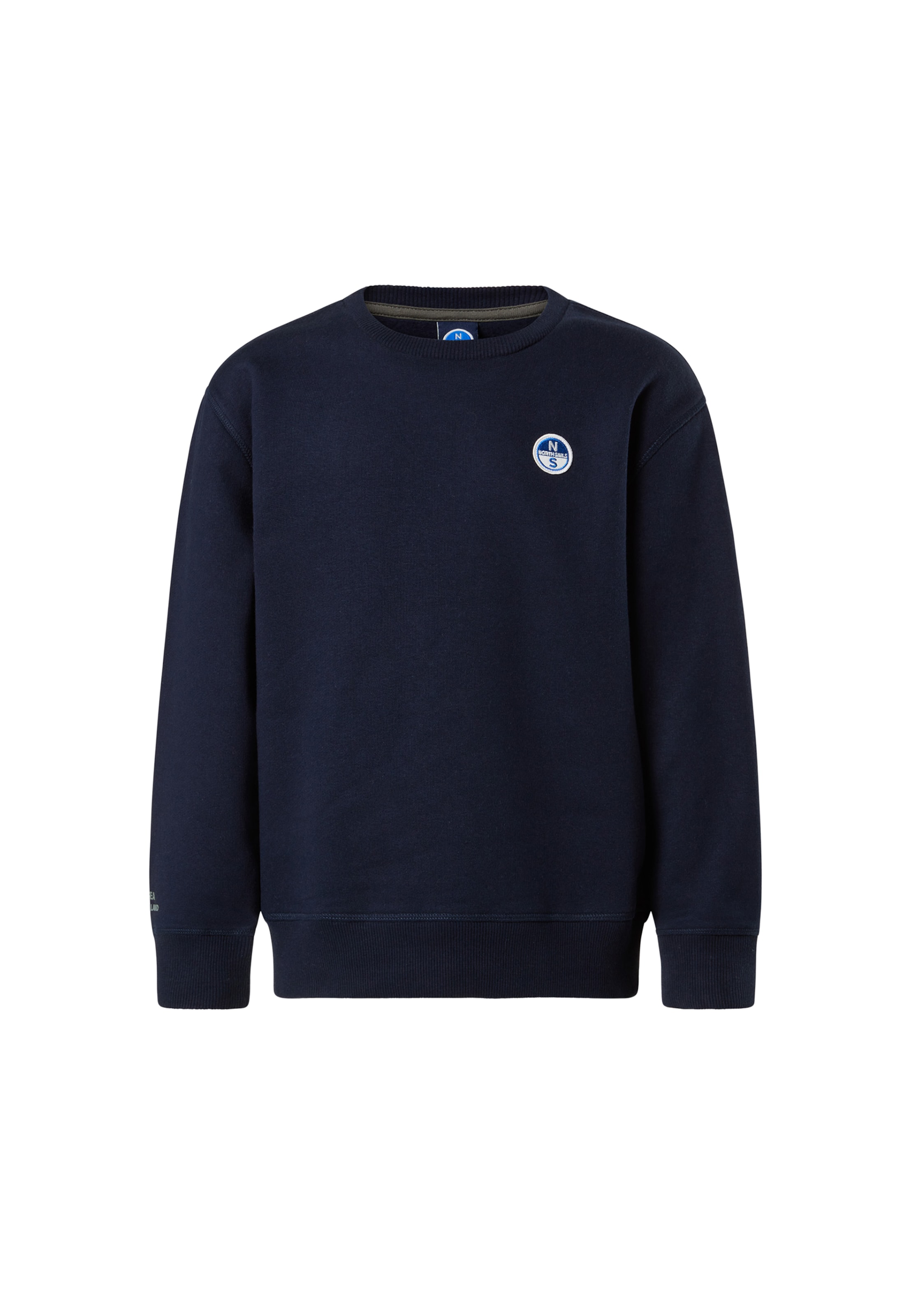 North Sails Sweatshirt in Blauw: voorkant