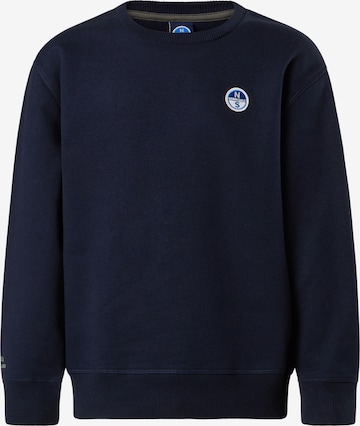 North Sails Sweatshirt in Blau: Vorderseite