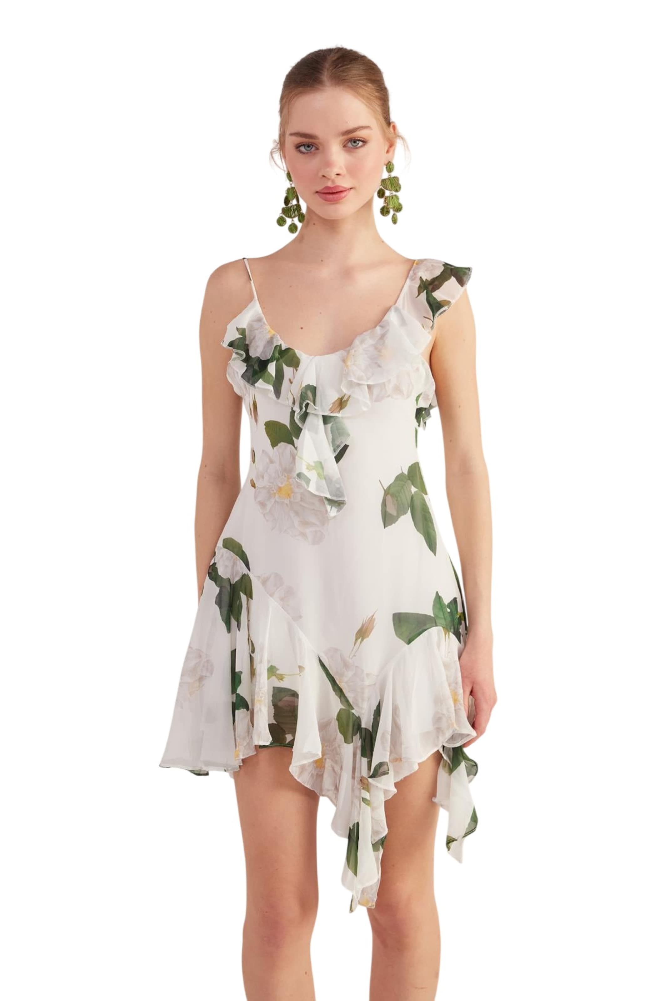 HOLLY LOLLY Kleid in Weiß