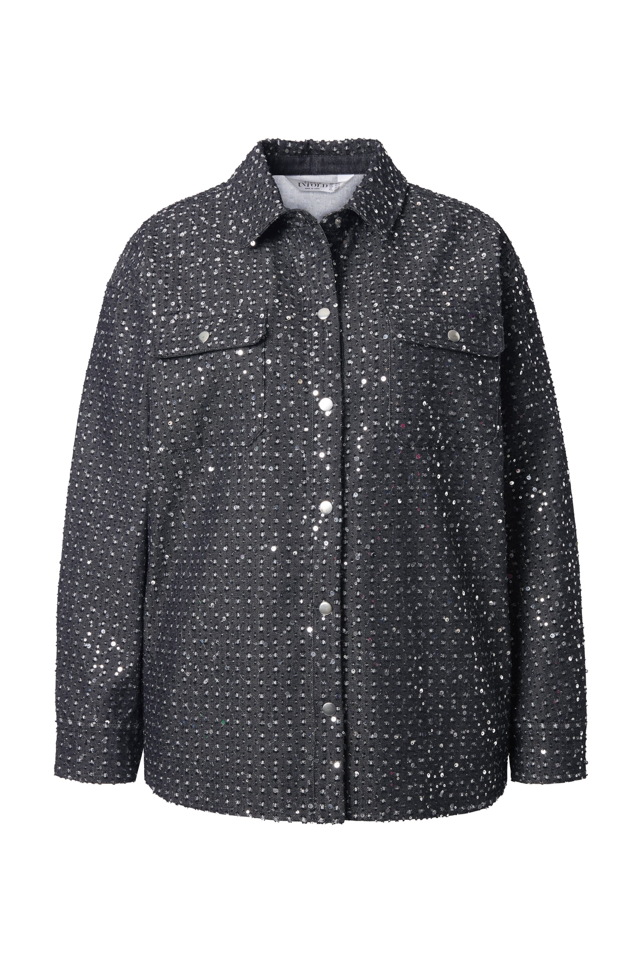 Studio Untold Blouse in Black: front