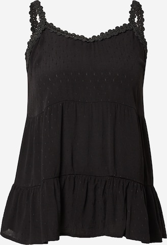 ZABAIONE Top 'Kimmy' in Black: front