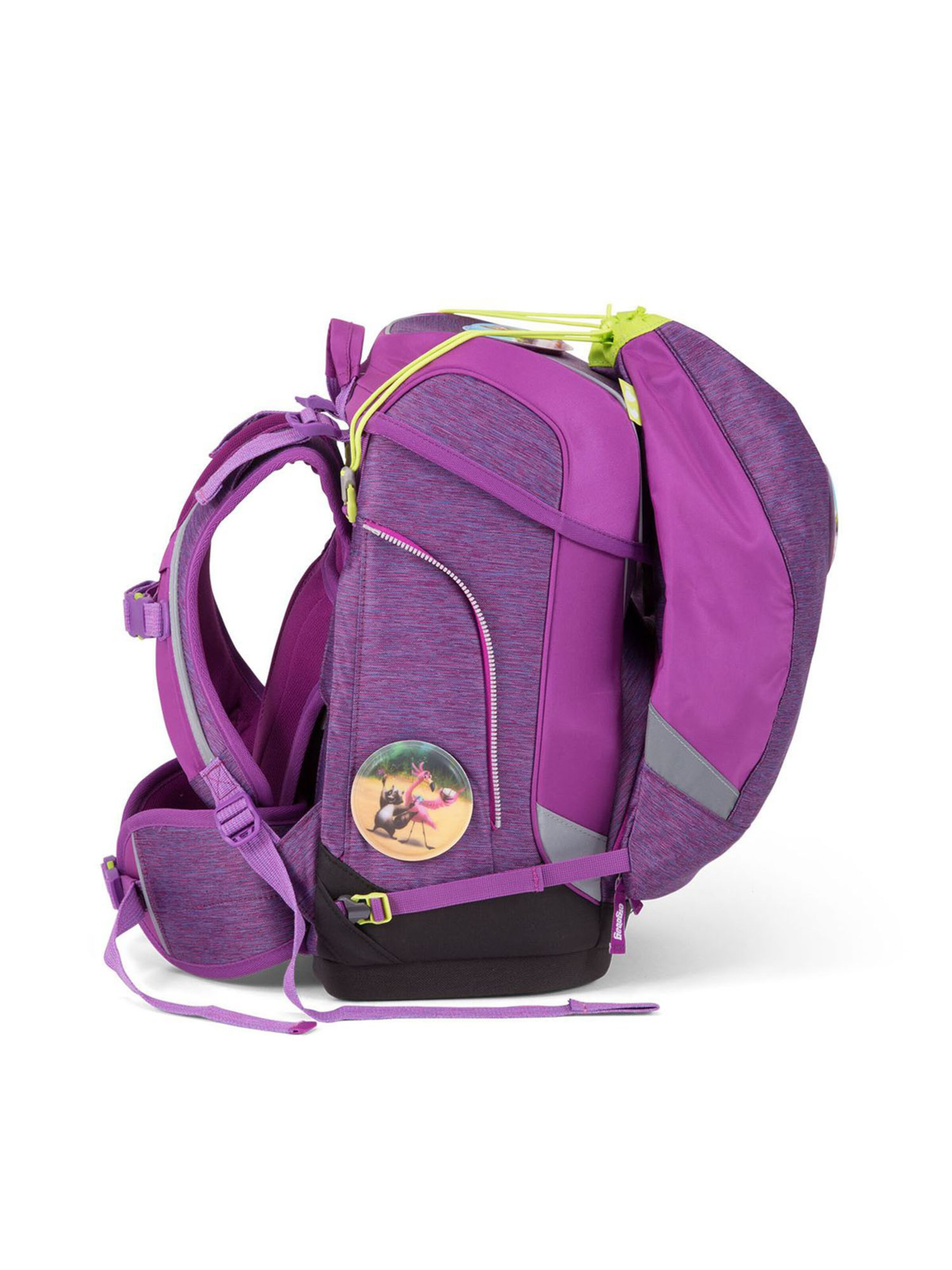 ergobag Rucksack 'Cubo Set 5tlg'‌‌‌ in Lila