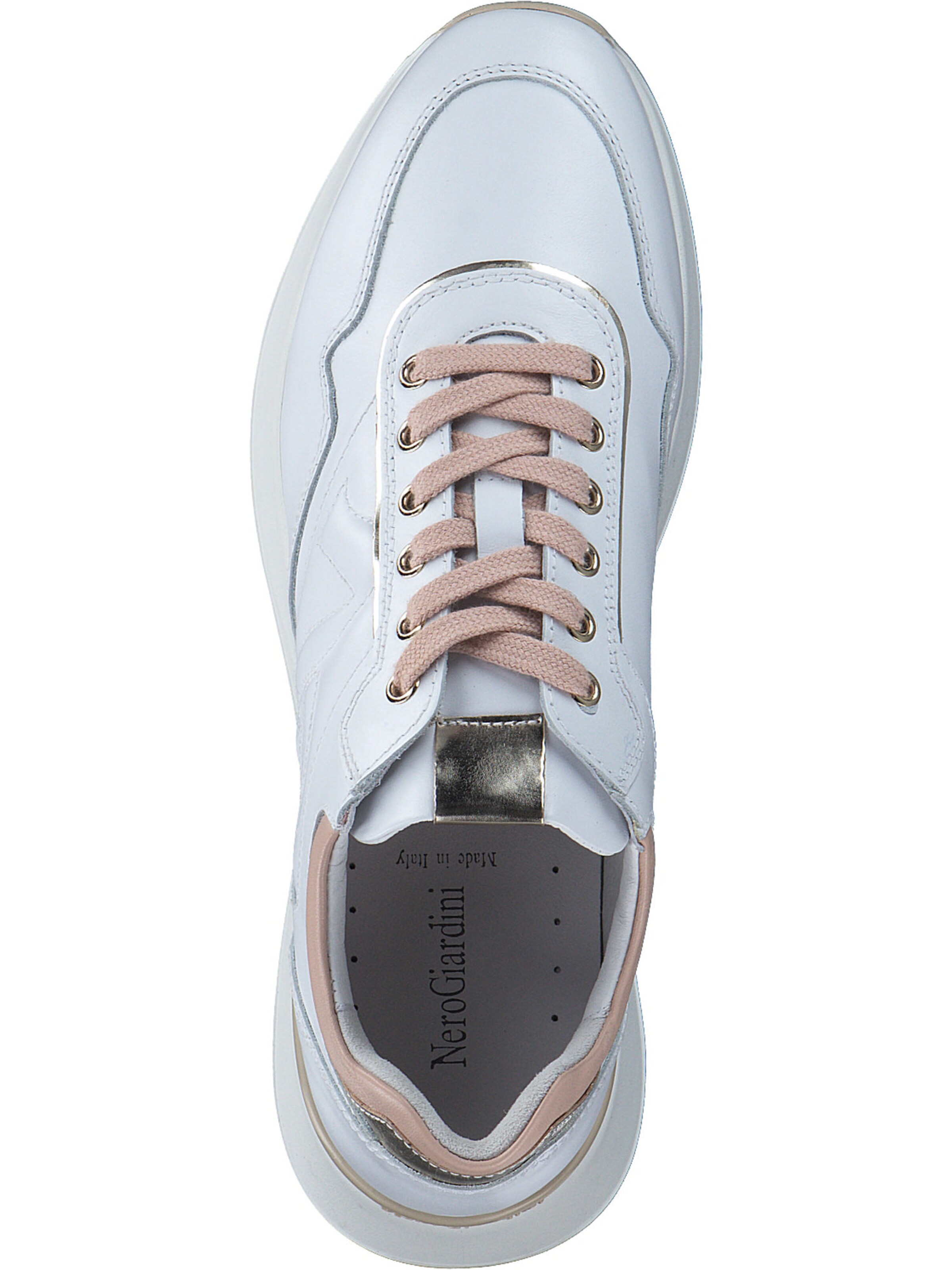 Nero Giardini Platform trainers in White